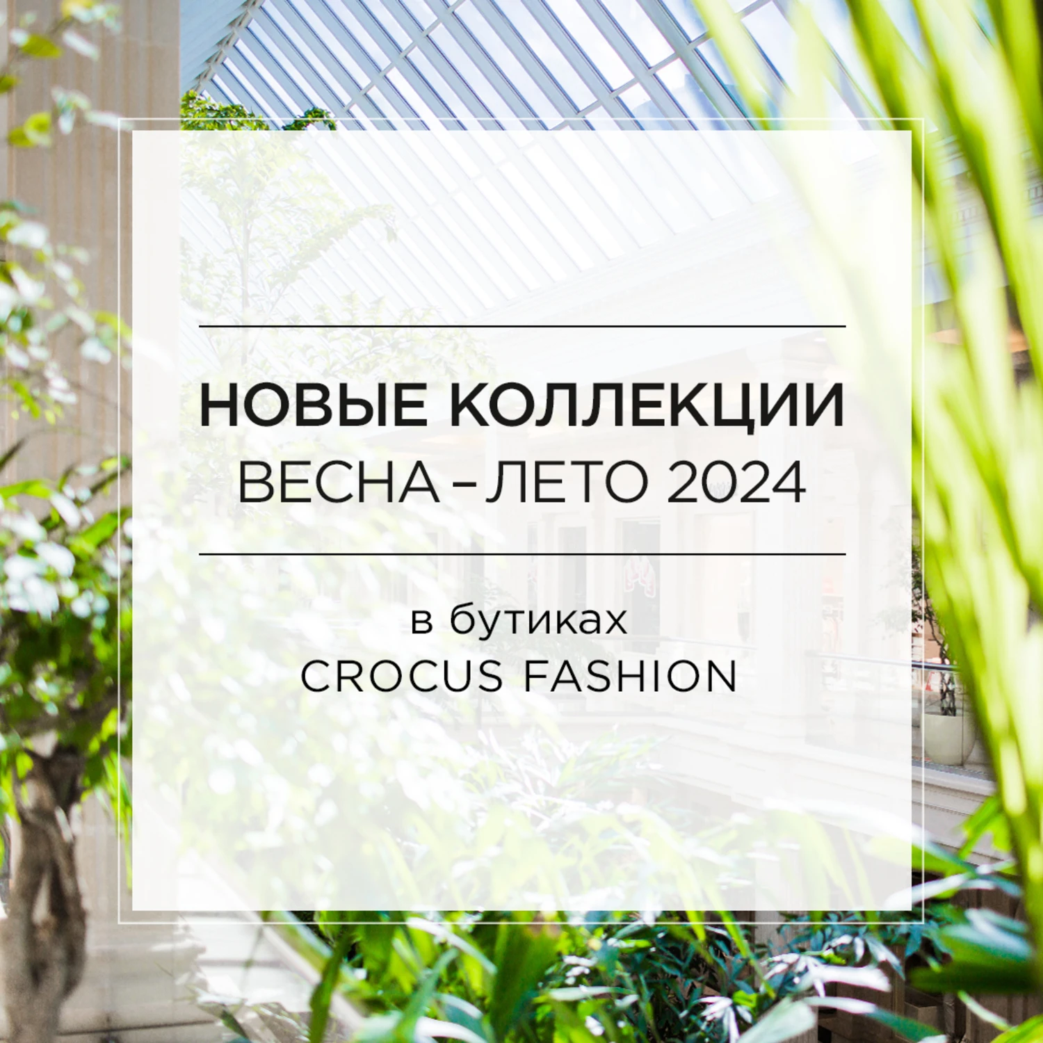Новые коллекции в бутиках Crocus Fashion