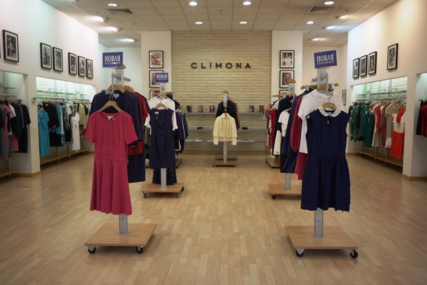 Одежда в магазине CLIMONA Одежда в магазине CLIMONA